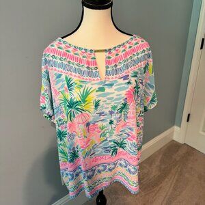 Short Sleeve floral top